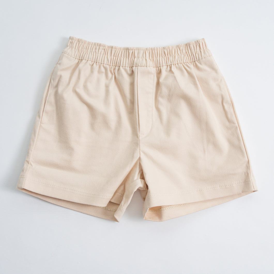 Twill Shorts: Khaki, Sample Size 5
