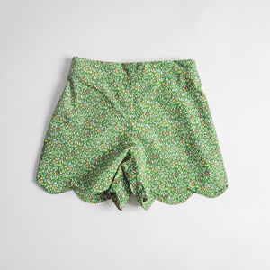 Sophie Scalloped Shorts, Sample Size 6