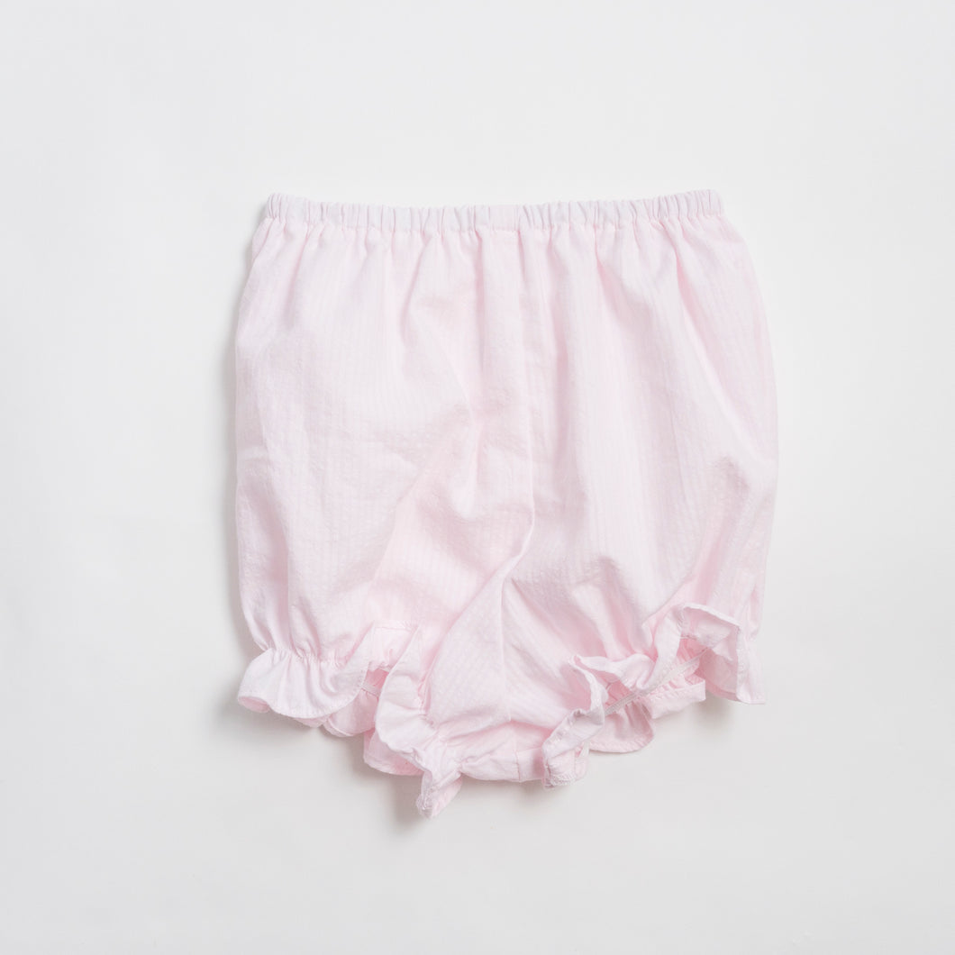 Girl Bloomer (Light Pink Gingham), Sample Size 3T