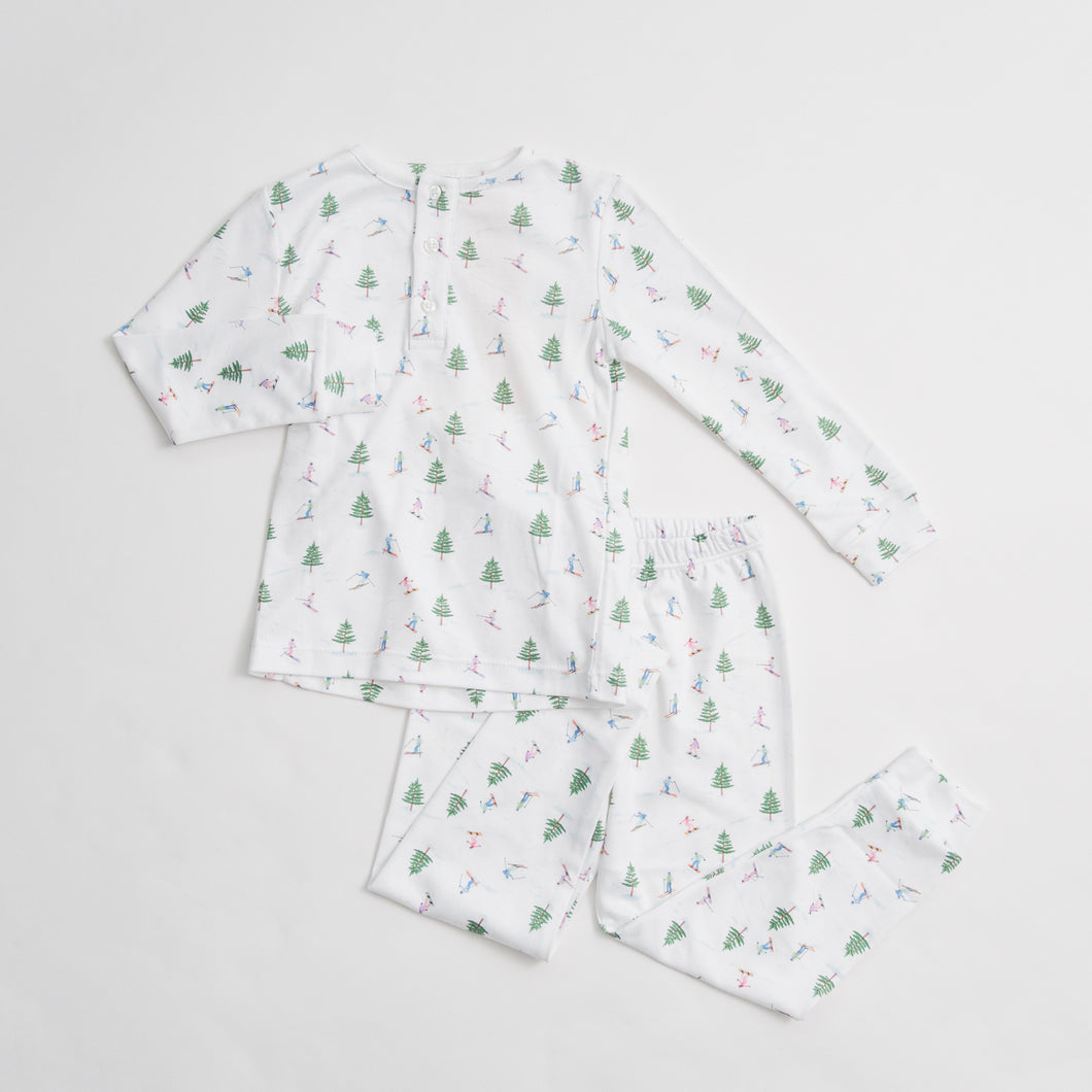 Snowy Skiers Lounge Set, Sample Size 3T