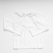 Load image into Gallery viewer, Boy Long Sleeve Peter Pan Shirt: Dinos
