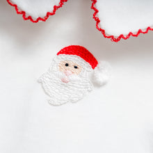 Load image into Gallery viewer, Boy Long Sleeve Peter Pan Shirt: Santa, Sample Size 4T

