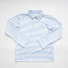 Load image into Gallery viewer, Gregory Polo: Cornflower Stripe
