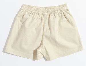 Twill Shorts: Khaki