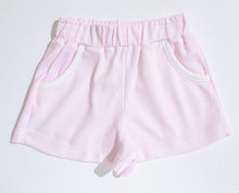Load image into Gallery viewer, Girl Knit Shorts : Light Pink Gingham
