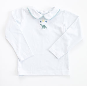 Boys Peter Pan Shirt : Dino