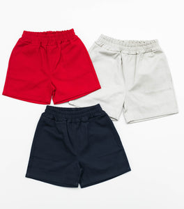 Twill Shorts - Red