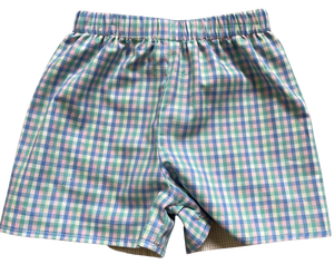 Reversible Boy Shorts, Sample Size 3T